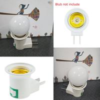 Support de lampe E27 à vis avec adaptateur secteur, douille murale, prise américaine et européenne, Rotation à 360 degrés