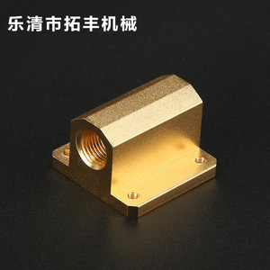 Yueqing Tuofeng Machinery Aluminum Pipe <b>Clamp</b> CNC Machined Polished Metric Size Multipurpose - Product Image 1