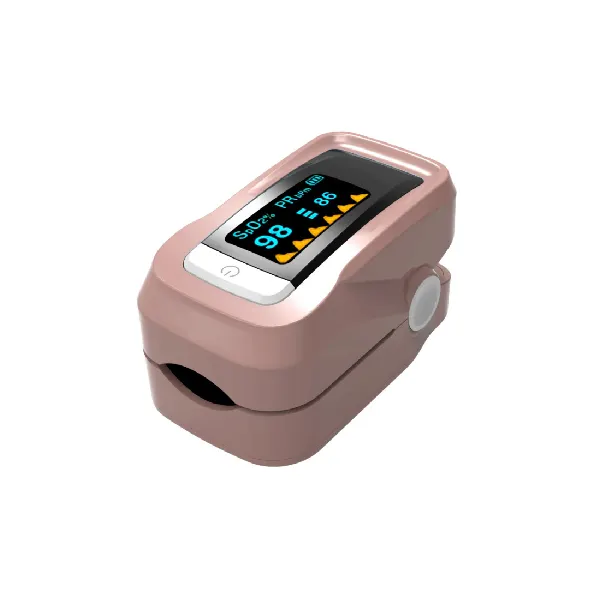 Đầy màu sắc màn hình hiển thị Fingertip Pulse đo oxy cho SPO2 và Heart Rate Monitor