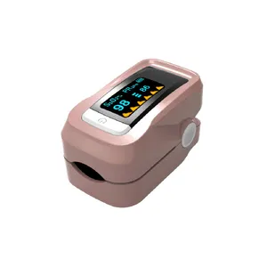 Spo2 및 심박수 모니터 용 다채로운 화면 디스플레이 손가락 끝 맥박 산소 측정기