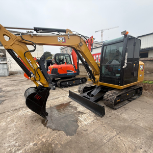Excavadora Usada Caterpillar 306 307, 6 Toneladas, 7 Toneladas, Excavadora Hidráulica de Tamaño Pequeño, Original de Japón, Buen Estado, Pocas Horas de Uso, Económica - Product Image 1