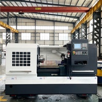 Machine à tourner CNC à tourelle 4/6/8/12 postes avec mandrin hydraulique, machine à tourner horizontale CNC CK6150