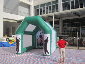 SPRING EMPIRE <b>Inflatable</b> Golf <b>Game</b> with PVC Material 500KG Capacity for 10 Passengers-Outdoor Sports Event Use - Product Image 3