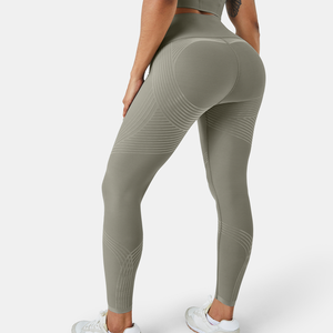 Leggings sculptant le corps avec étiquette personnalisée leggings taille haute pour femmes - Product Image 1