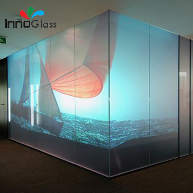 Switchable Electric Smart Film Magic Glass/PDLC Smart Glass Projection Glass
