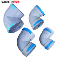 PP 45 °   Coude pour système de ventilation d'air frais