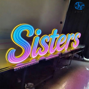 Enseigne Commerciale Personnalisée à LED, <span class=keywords><strong>Logo</strong></span> Publicitaire Lumineux, Lettres Miroir Multi-couches Illuminées, Enseigne Électronique, <span class=keywords><strong>Logo</strong></span> de Magasin - Product Image 4