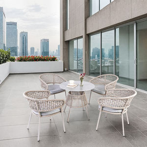 Commercial Grade Adjustable Height Outdoor Leisure Chair <b>Set</b> For <b>Patio</b> Cafe Seating - Product Image 4