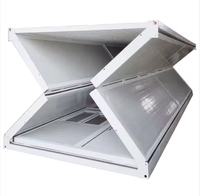 Suède Chambres 'K5 Maison modulaire thermique 20 pieds 3 pièces Panneaux de capsules pliables prêts pour l'hiver Bureau Hôtel Salle de bain