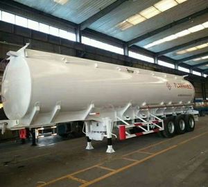Vente directe usine Nouvelle semi-remorque citerne à carburant et à huile en alliage d'aluminium avec transmission manuelle, capacité 43000 litres - Product Image 3