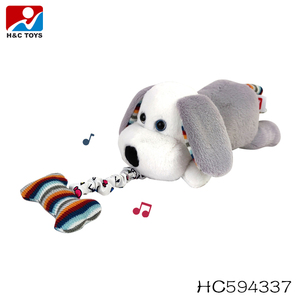 Juguetes H&C, Peluche Musical con Cordón para Niños, Osito de Peluche de Dibujos Animados, Juguetes Educativos Tempranos, Juguetes de Animales Suaves de Algodón, Caja con Ventana - Product Image 6