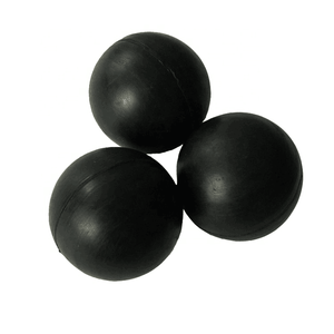 Sfera di gomma perforata su misura della sfera di gomma dello schermo <span class=keywords><strong>vibrante</strong></span> della palla di gomma perforata su misura - Product Image 5
