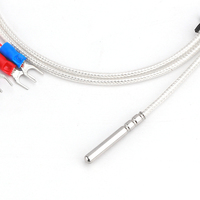 Capteur de température YHKJ ; Thermocouple à résistance thermique WZP-PT100, type sonde, détection de température, haute température, étanche