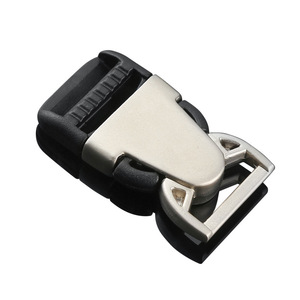 Sliding Buckle Zinc Alloy Silver Color Durable For Bags Adjustable <b>Webbing</b> Buckles Part Number DZB011-20 - Product Image 4