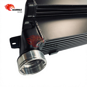 PENJUALAN TERLARIS Intercooler Aluminium Performa Tinggi Pemasangan Depan EVO2 Competition Upgrade Kit untuk BMW E82 E90 E92 335i N54 N55 - Product Image 5