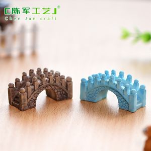 Ornements de micro-paysage en résine de style cour Matériaux décoratifs pour petits ponts dans les ornements de <span class=keywords><strong>jardin</strong></span> de la région de Jiangnan - Product Image 4