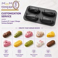 Moule en silicone Tangba pour mousse de pistache, moule à dessert 3D, moule à gâteau, moule de cuisson de qualité alimentaire, moule à pâtisserie en chocolat de forme personnalisée