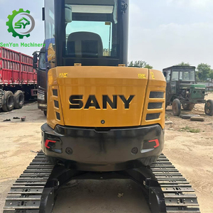 Excavatrice sur chenilles hydraulique Sany SY35U 3,5 tonnes, modèle 2022, d'occasion, avec moteur et boîte de vitesses, prix bas - Product Image 3