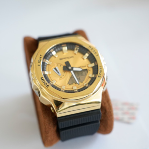 Montres résistantes aux chocs de la série <span class=keywords><strong>G</strong></span> avec bracelet en acrylique et boîtier en résine, modèles GA-<span class=keywords><strong>2100</strong></span> et <span class=keywords><strong>GM</strong></span>-<span class=keywords><strong>2100</strong></span>, résistance à l'eau de 20 m - Product Image 3
