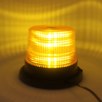 Nouveau bus scolaire magnétique plafond Signal lumineux 24Led Flash voyant d'avertissement pour véhicule 12-24V ingénierie voiture lumière accessoires