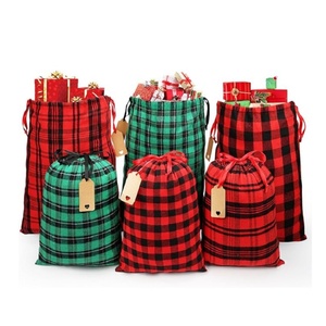 Bolsa de Almacenamiento de Cocina con Cordón, Personalizable con Logotipo, de Lona de Algodón Natural Reciclable y Ecológica de Alta Calidad - Product Image 1
