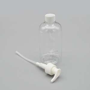 Botella de Gel de Ducha de 500 ml con Dispensador de Bomba PET para Jabón Líquido para Manos, para Todo Tipo de Piel, Envase Cosmético - Product Image 2
