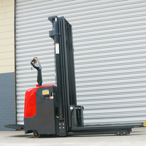 Carrello Elevatore Semi-Elettrico 1000kg 1500kg 2000kg, Stoccatore a Spinta Manuale, Carrello Elevatore Retrattile 3m 4m 5m, Certificazione CE, Consegna Rapida - Product Image 6