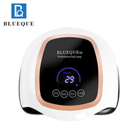 Séchoir à ongles à LED UV 168W et lampe professionnelle-42 perles LED équipées d'un écran LCD, assure un durcissement précis pour l'art des ongles à la maison