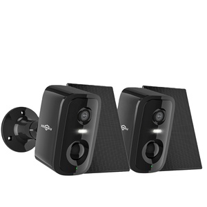 Cámara de Seguridad Inalámbrica Hiseeu HD 4MP con Batería, Almacenamiento en Tarjeta, Audio Bidireccional, Fácil Acceso Remoto para Uso Doméstico C60B Negra - Product Image 1
