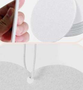 Customized Design of Jordan Flag Car Fragrance, Hanging <strong>air</strong> Freshener Fragrance - Product Image 3