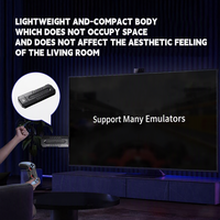 Nouvelle console de jeu rétro X2 noire et bleue 4K 3D HD avec manette sans fil, 30000 jeux, 64 Go, pour enfant