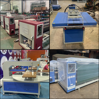 Mesin Press Panas Pneumatik Allprint Bersertifikat 2 Stasiun 40x60cm untuk Produksi Massal Kaos Kain