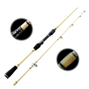 Canne da Spinning Ultraleggere in Fibra di Carbonio Personalizzate 1.9m/2.1m/2.2m 2 Pezzi con Azione Rapida e Manico in Schiuma EVA Nera - Product Image 1