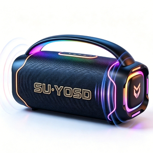 ลำโพงคาราโอเกะกำลังสูง 140W รุ่น YS-801 ไมโครโฟนไร้สาย UHF คู่ แบตเตอรี่ 12000mAh ไฟ RGB พร้อมระบบเสียงสะท้อน/DSP สำหรับครอบครัว ร้อง<span class=keywords><strong>คาราโอเกะ</strong></span>นอกบ้าน - Product Image 3