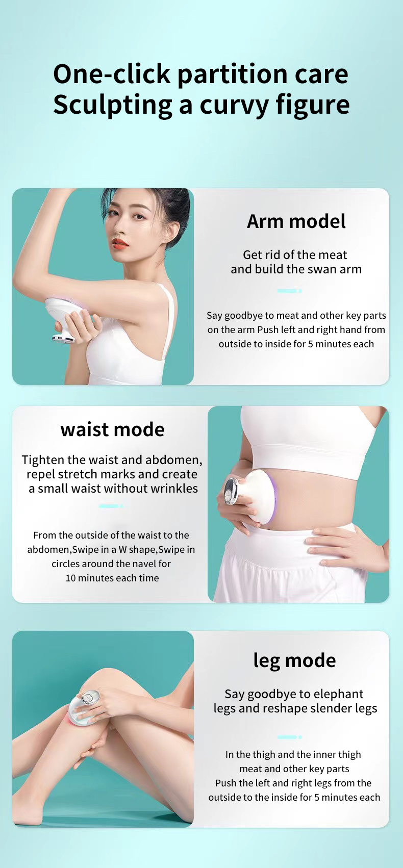 Fat Remover And Body Slimming Device Weight Loss Fat Burning Skin Tighten Instrument At Home Use