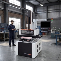 Machine de perçage CNC à grande vitesse Jiangsu Taizhou Jieyue CNC350 pour petits trous, commande PLC, garantie 2 ans