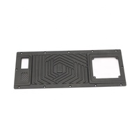 Boîtier d'amplificateur audio professionnel en aluminium moulé sous pression, protection IP65, dissipation thermique robuste, léger