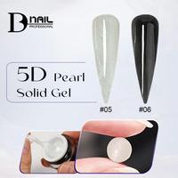 Gel Solide 5D Perle OEM Usine 8ml Gel Sculpture Fleur 5D Gel de Gravure 3D Très Façonnable Texture Gelée Gel de Modelage
