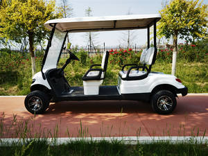 Carrito de golf eléctrico barato y duradero de 4 plazas personalizado con certificación CE - Product Image 6