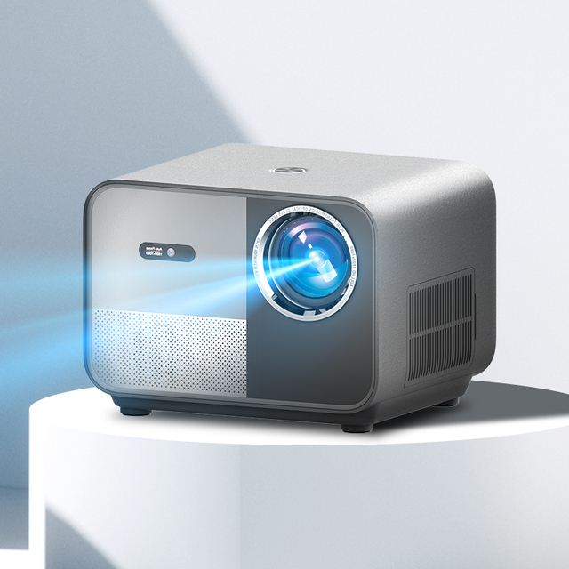 Rigal M1 Projector 4K 1080P Android 5G WiFi USB Portable Sealed for Camping with 600 Lumens