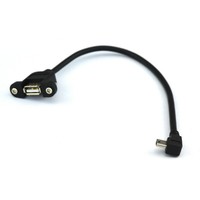 Cable USB Personalizado Tipo C, Conector Macho a Hembra, Cable de CC para Conectores de Cable y Cableado de Carga