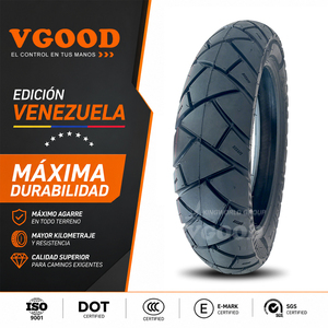 Neumáticos de Motocicleta VGOOD con Patrones Populares en Venezuela, Excelente Agarre, <span class=keywords><strong>17</strong></span> Pulgadas KW7002, 130/80-<span class=keywords><strong>17</strong></span>, Precio de Fábrica al por Mayor - Product Image 1