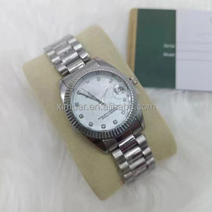 <span class=keywords><strong>Orologio</strong></span> Analogico al Quarzo di Lusso con Cinturino in Acciaio Inossidabile Dorato, Design Personalizzabile con Logo, Ultimo Modello per <span class=keywords><strong>Uomo</strong></span> - Product Image 4