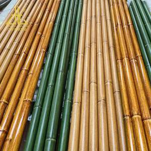 6063-T5 tubi rotondi in bambù estruso a venature del legno profili in alluminio di bambù artificiali di alta qualità - Product Image 4