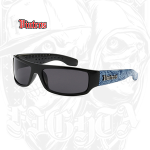 Gafas de Sol VINTROS Rectangulares, Gruesas, Estilo <span class=keywords><strong>Gangsta</strong></span>, Montura de PC Blanca y Negra, Lentes Oscuras con Protección UV400, Logotipo Personalizado, Unisex, Chicano - Product Image 3