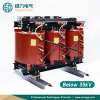 Transformador de Distribución de Energía Tipo Seco de 11kV, Trifásico, Equipo de Fabricación, Subestación Eléctrica, Transformadores Elevadores y Reductor