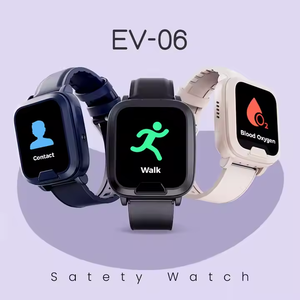 Reloj inteligente EV06 4G <span class=keywords><strong>para</strong></span> ancianos, monitor de presión arterial de frecuencia cardíaca resistente al agua con botón SOS, recordatorio de medicina, función sedentaria - Product Image 4