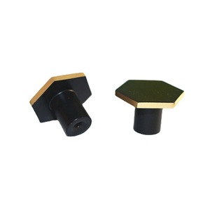 Furniture Handle Octagonal Brass 30x21 Minimalist Drawer <b>Knob</b> Durable Hardware - Product Image 3