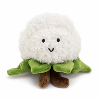 Peluche de chou-fleur, jouet en peluche doux, poupée réaliste et mignonne pour enfants, cadeau de crèche, décoration de la maison, rembourrage en coton PP