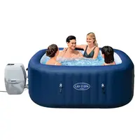 Venta caliente de la mejor manera de poner Z SPA AIRJET inflable masaje LED HAWAII bañera caliente modelo 4-6 personas